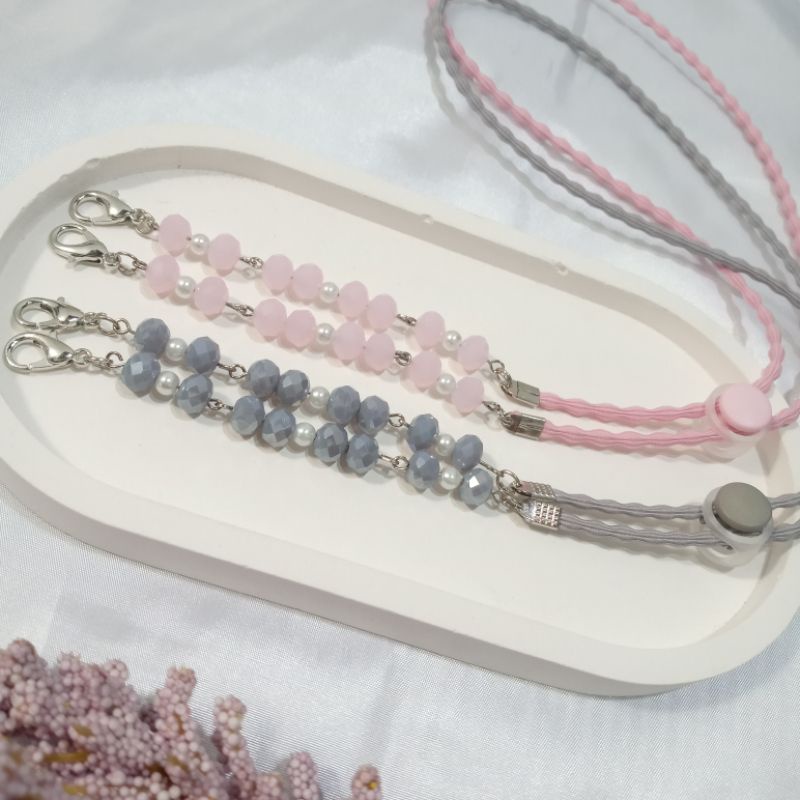 strap masker | strap masker 2in1| strap masker hijab 2in1 | strap masker hijab | konektor masker