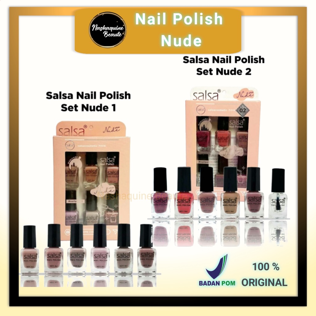 Salsa Kutek Matte Nail Polish Nude