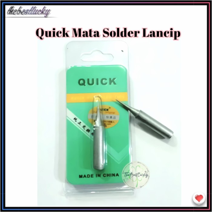 MATA SOLDER QUICK LANCIP MATA SOLDER STATION QUICK 936 LURUS / LANCIP