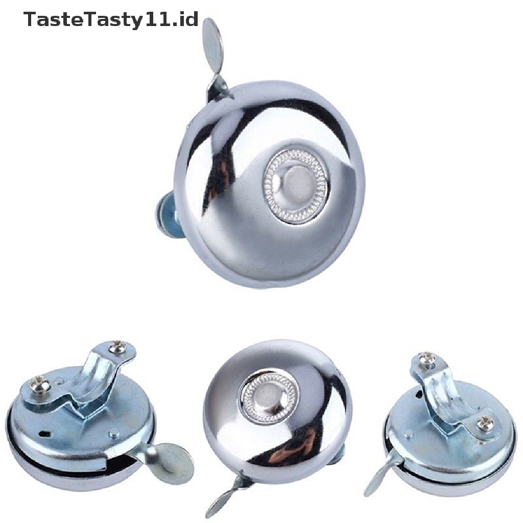 Tastetasty Bel Sepeda Klasik Retro Bahan Metal Warna Silver