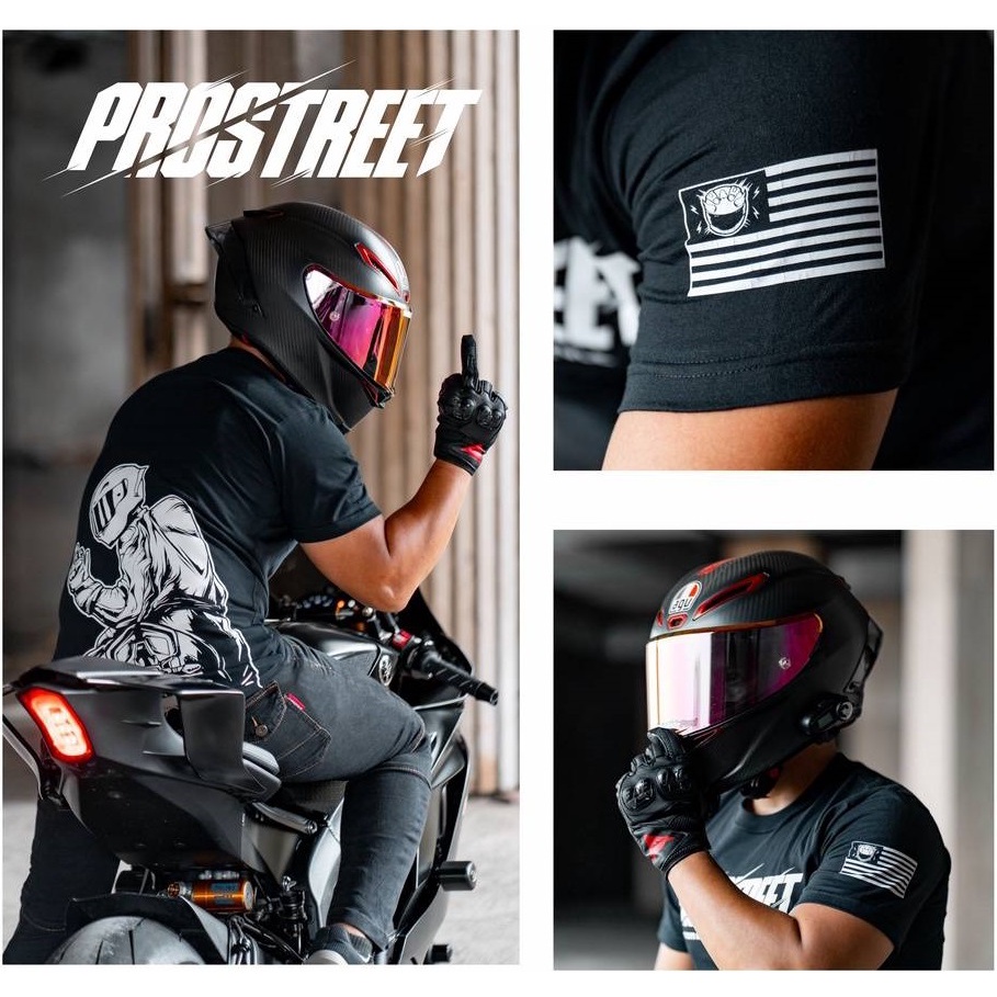 Kaos Prostreet Sunmori / Baju motor Sunmori