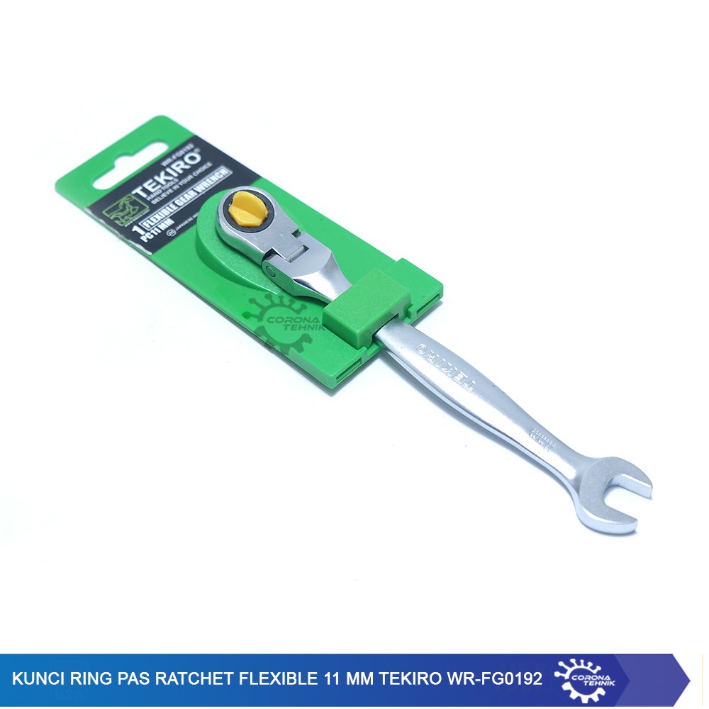 Tekiro - Kunci Ring Pas Ratchet Flexible 11 mm WR-FG0192