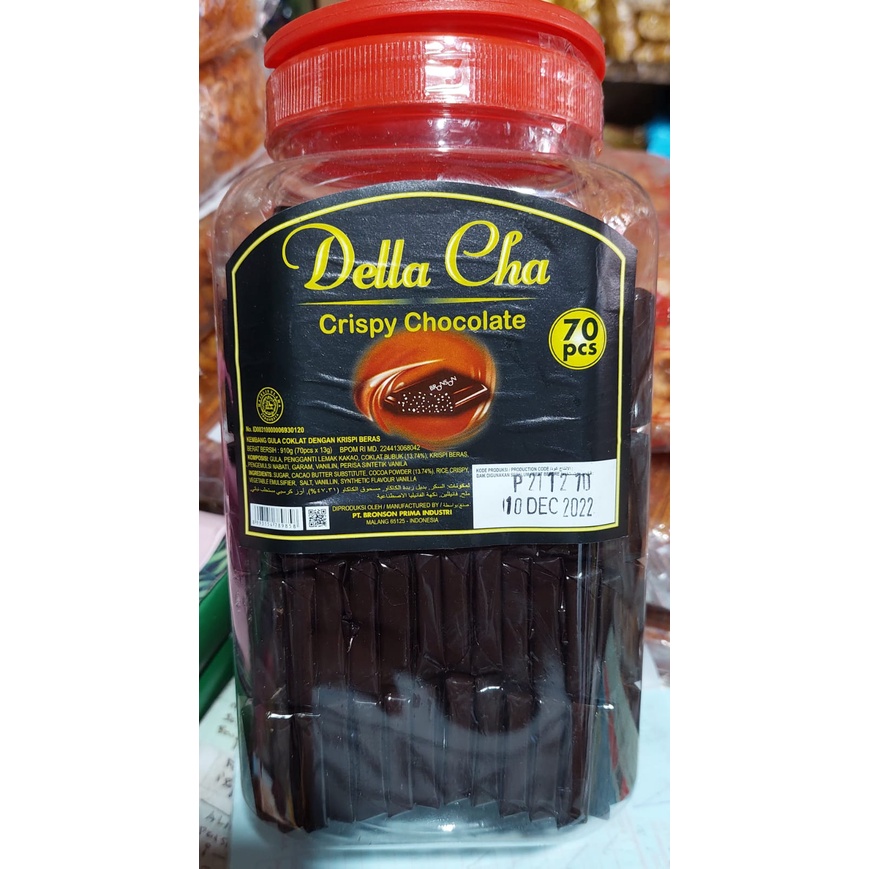 Coklat Crispy Della Cha isi 70pcs