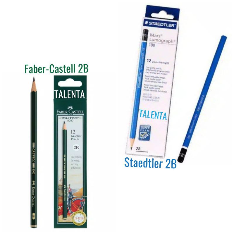 Pensil 2B Pencil Ecer 1 Pcs