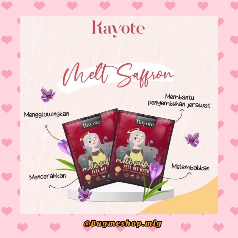 kayote peel off mask