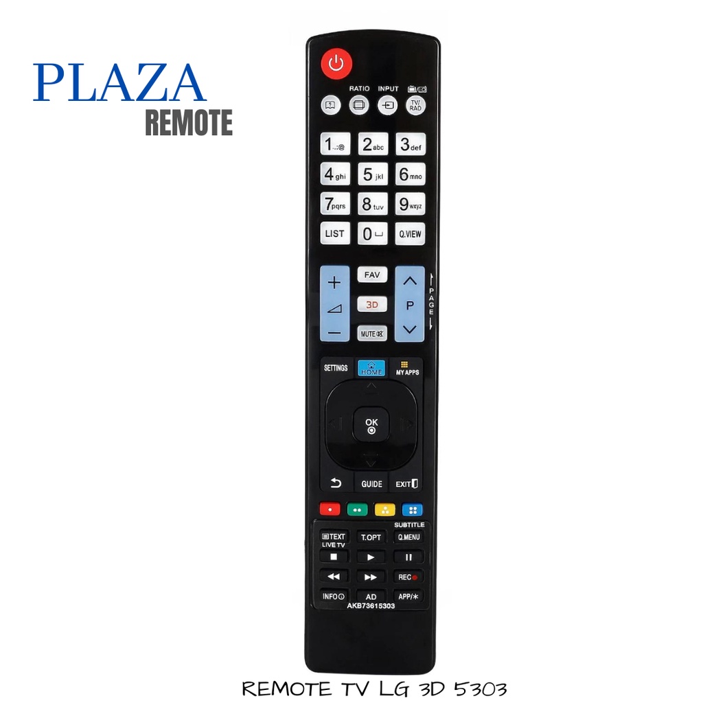 remote LG TV LCD LED 3D 5303 dan 6560