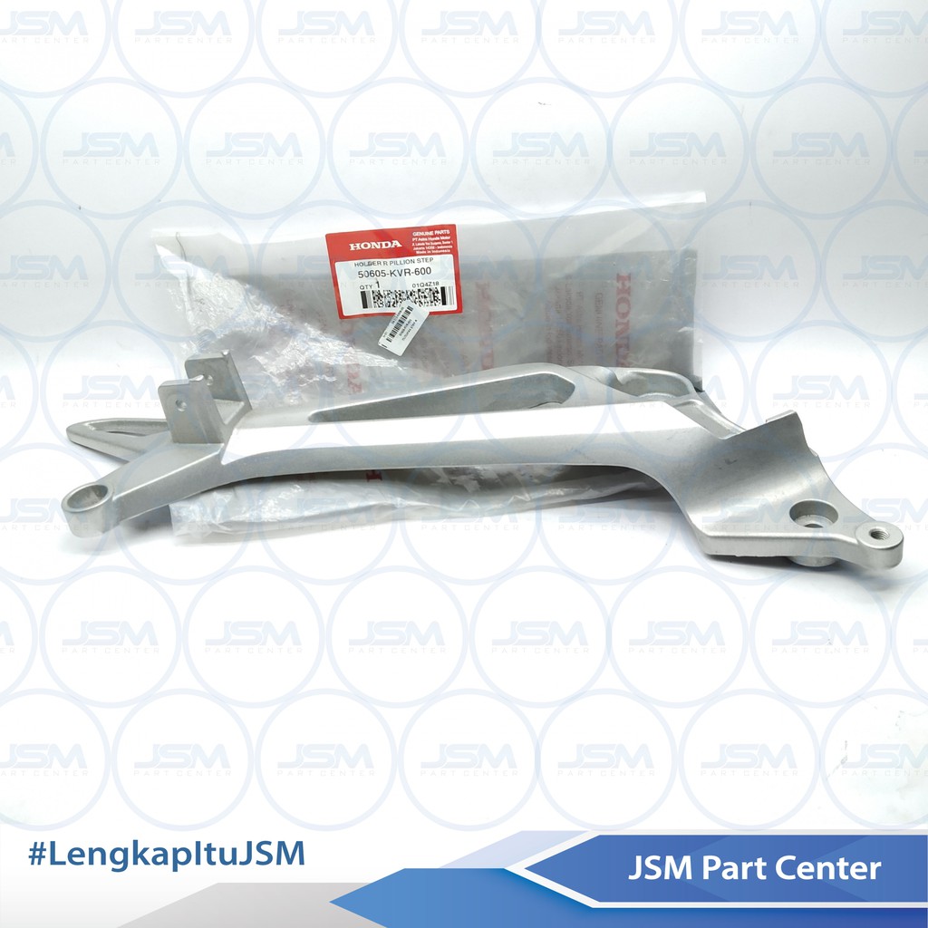 DUDUKAN STEP REVO KANAN BELAKANG DUDUKAN STEP SUPRA X125 2007 KANAN BELAKANG  non cakram 50605-KVR-6