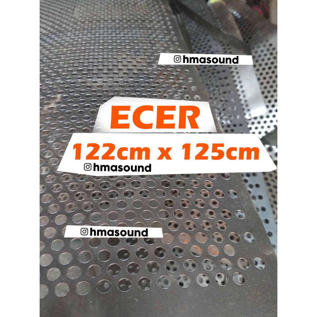 122 x 125 Ram Besi Grill Besi Speaker Sound System Eceran