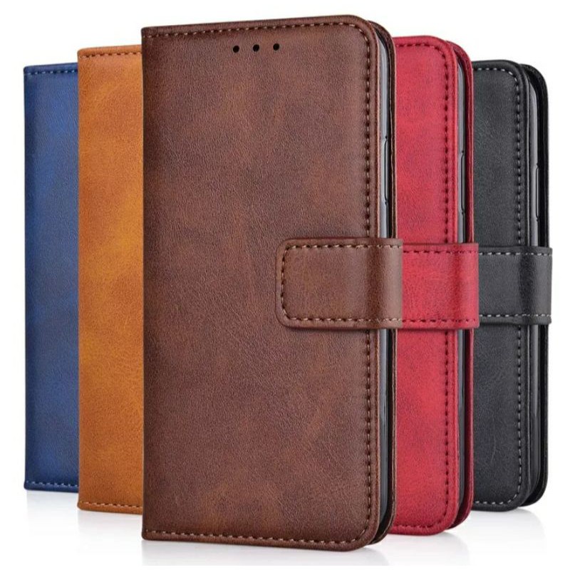 POCOPHONE F1 POCO F3 M3 PRO X3 NFC X3 PRO X3 GT M3 FLIP DOMPET KULIT FLIP COVER WALLET LEATHER CASE 