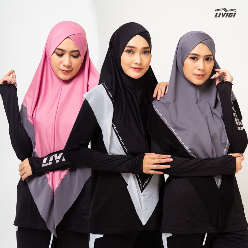 Livigi - Safa Hijab - Kerudung Olahraga Wanita