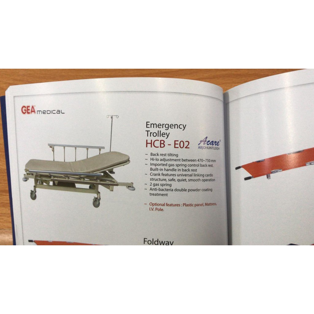 Emergency Bed Acare HCB-E02 Ranjang Darurat