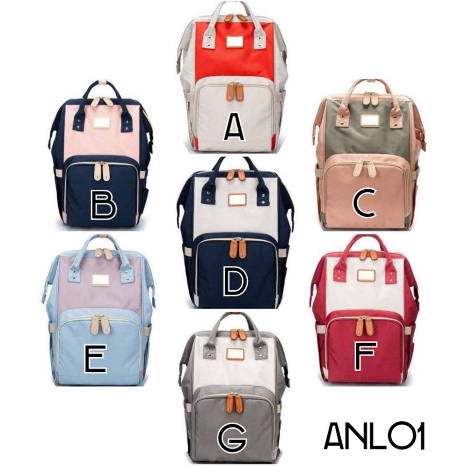 TAS RANSEL BABY ANELLO DIAPER BAG WITH USB