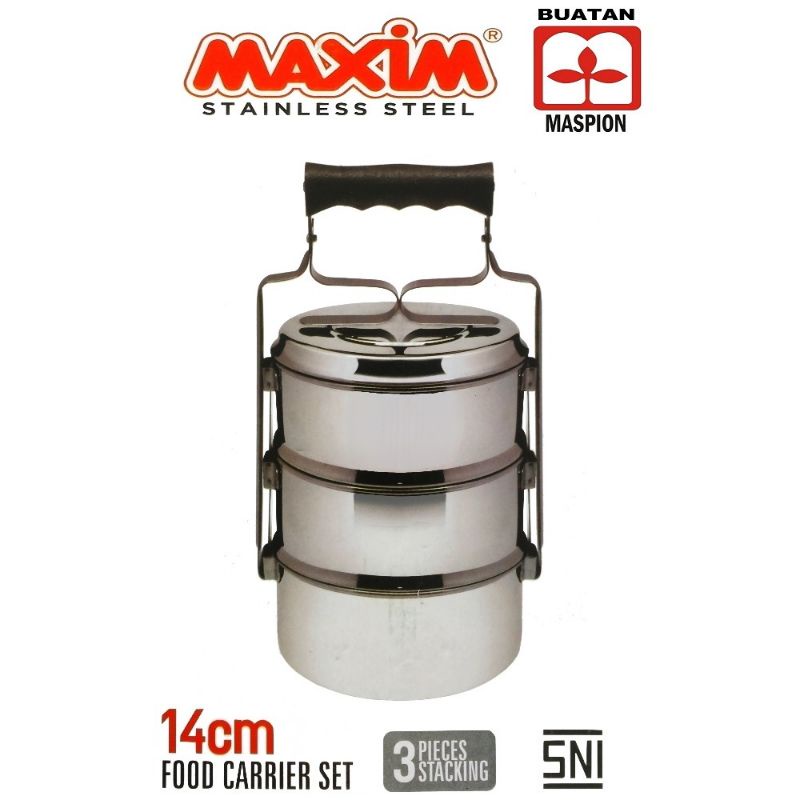 Rantang stainless 3Tingkat / rantang maxim / rantang maspion 3Tingkat / rantang maspion