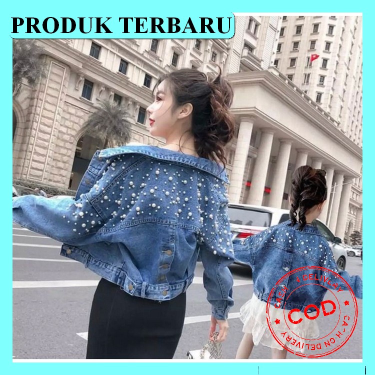 Jaket Jeans Jins Wanita Levis Kekinian Cewek Terbaru 2022 Import Nh798 [Ashanty Snow Ro]Jaket Wanit 