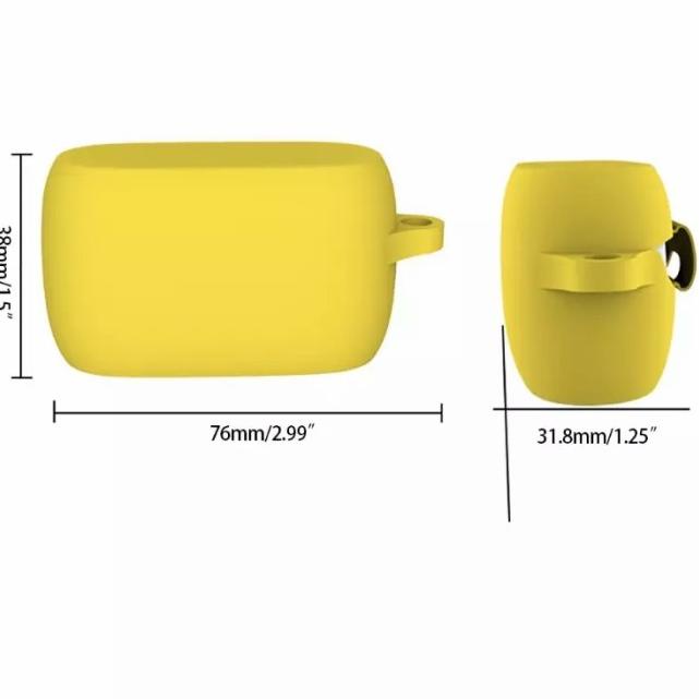 Case Casing Silicon Protective Jabra Elite 2 + Carabiner JabraElite 2 - Putih