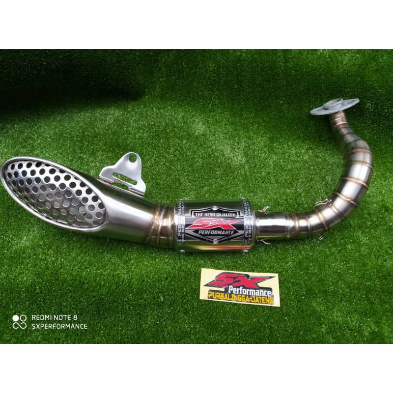 knalpot sx beat model underbelly