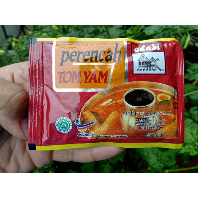 

Adabi Perencah (Saus) Tomyam Kemasan 40gram.