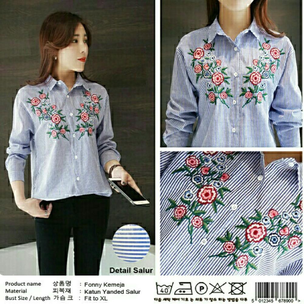 Unik blouse wanita baju blouse korea Murah