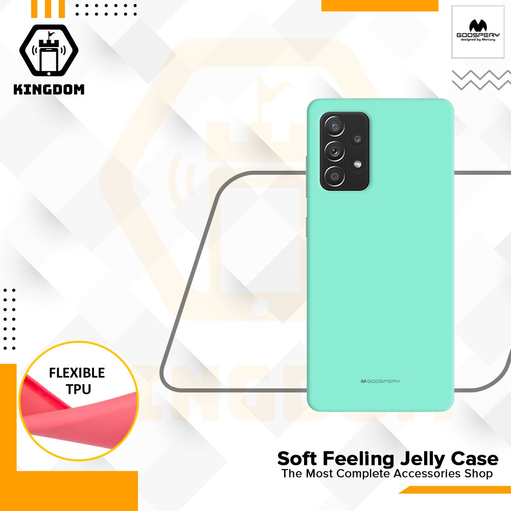 Casing Samsung A52 A526 Goospery Soft Feeling Jelly Case