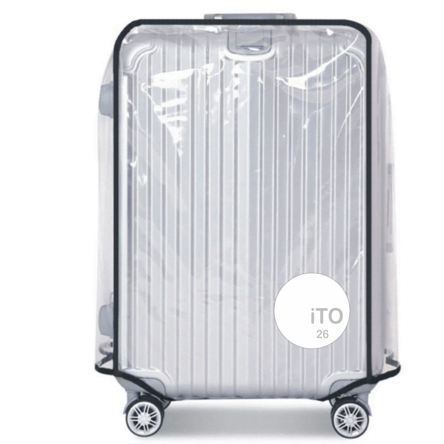 Luggage Cover Transparant Cover Pelindung Koper Transparan ukuran 20/24/28 inch