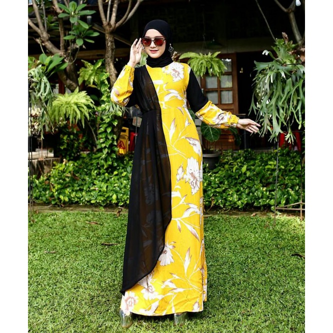 gamis import flower maxy jumbo