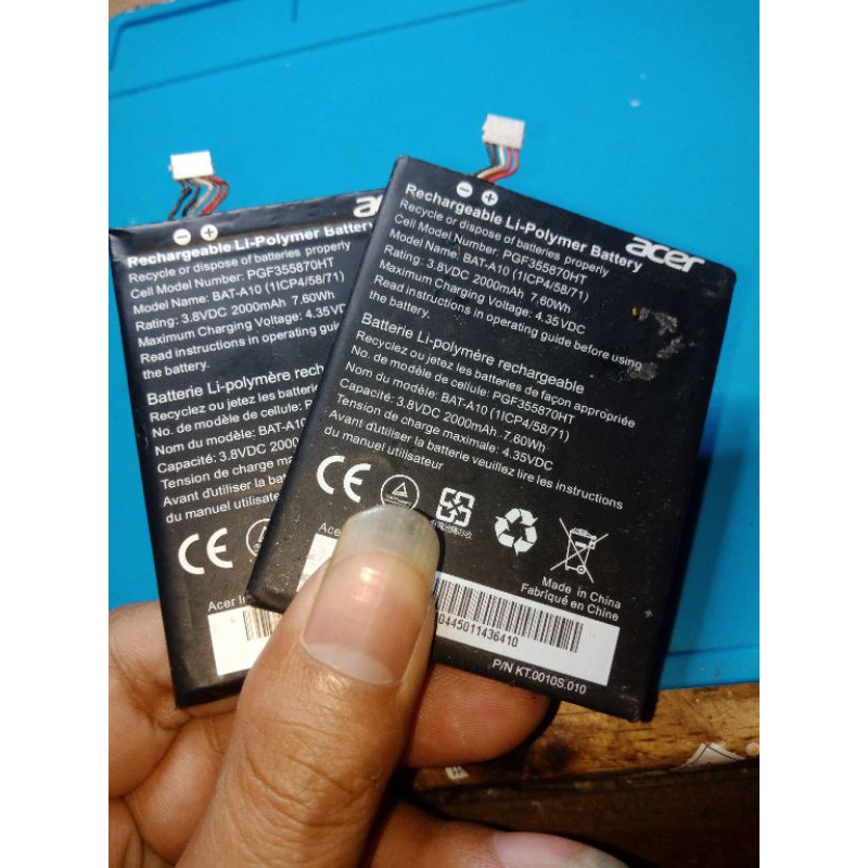 Batre acer liquid model pgf355870ht