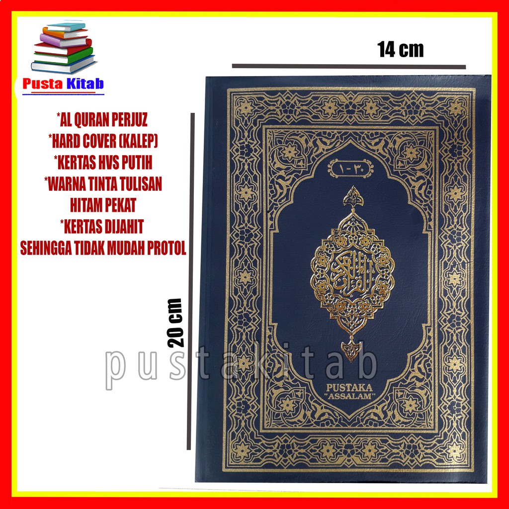 Al quran mujaza besar per juz