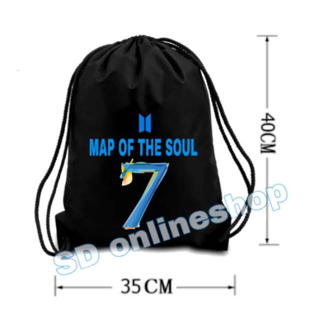 (bayar ditempat)  tas kpop tasserut anti air BTS MAP OFTHE SOUL 7 type varian