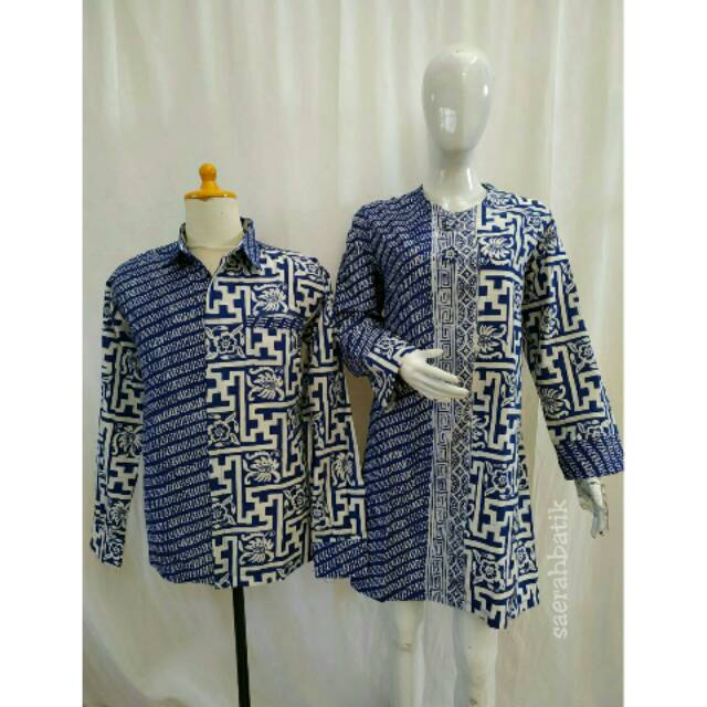 Batik Couple Biru
