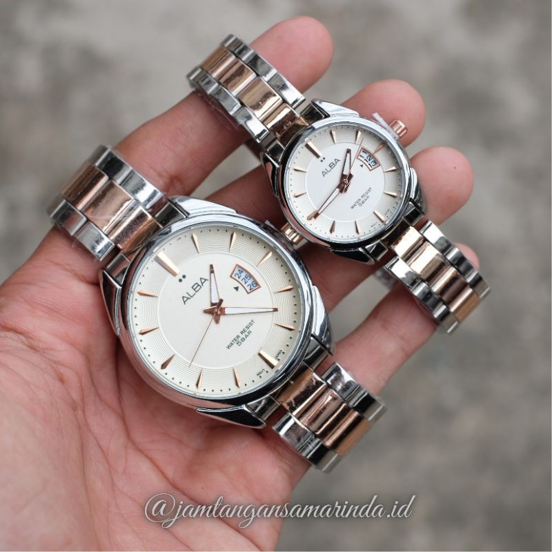 Jam Tangan ALBA Couple Premium Watch