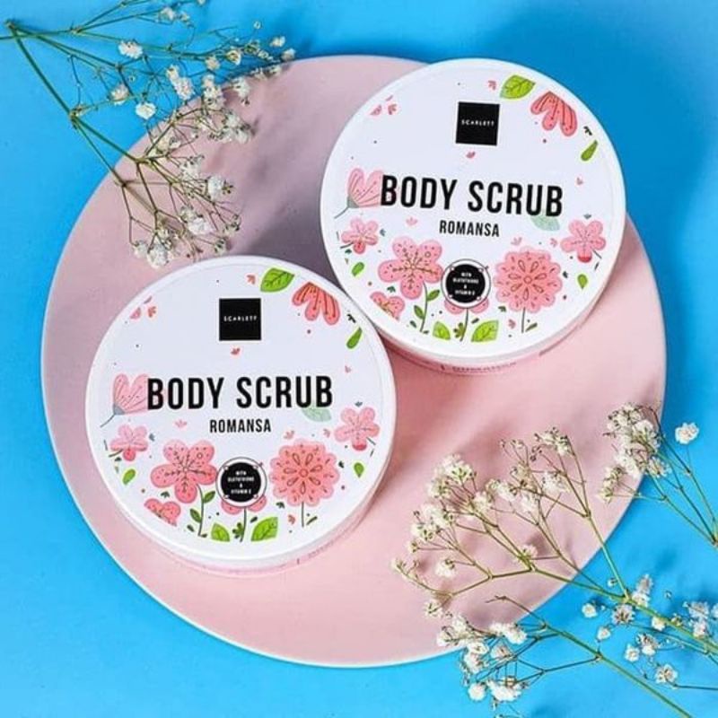 BODY SCRUB SCARLETT ROMANSA ORIGINAL| LULUR SCARLETT ROMANSA