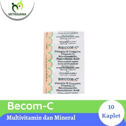 Becom C 1 Box Isi 100 Tablet
