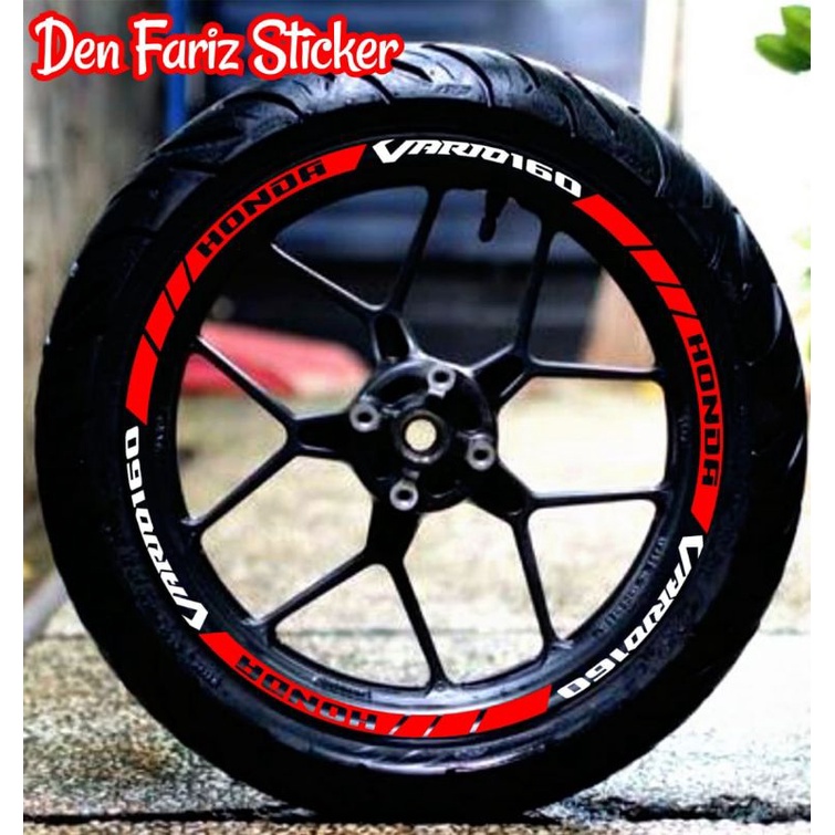 COD Stiker vario 160 Stiker vario Stiker motor Sticker velg Sticker Velk List velk list velg Variasi