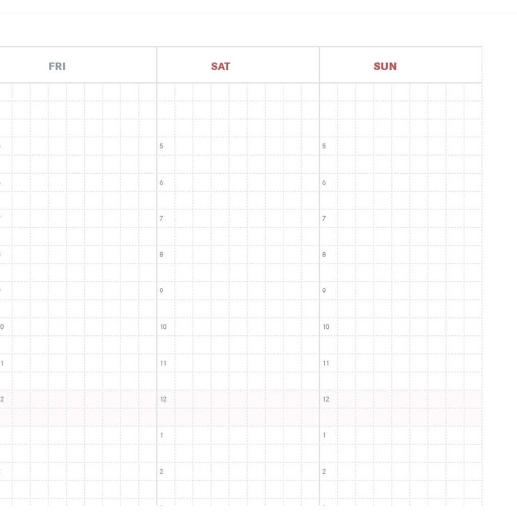 Digital Journal &amp; Planner - JibunTecho LookALike Weekly Landscape for Goodnotes, Notability, Xodo