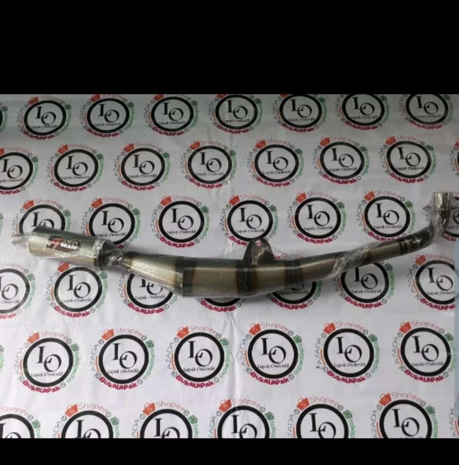 PROMO knalpot f1zr standart racing bahan galvanis anti karat