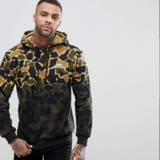 Sweater Hoodie Camo Adidas Original
