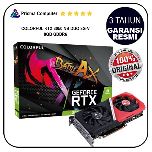 VGA COLORFUL RTX 3050 NB DUO 8G-V 8GB GDDR6