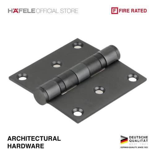 Hafele Door Hinges DHB Series - Engsel Pintu - Hitam / Beban 80 Kg - 1 Engsel Pintu