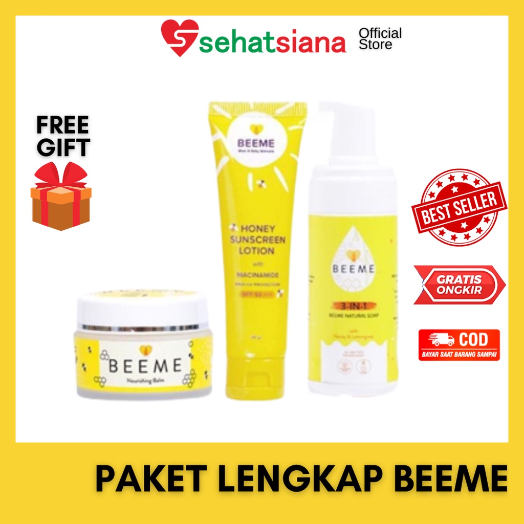 Jual Beeme Paket Lengkap | Nourishing Balm By Mama Shey | Natural Soap ...