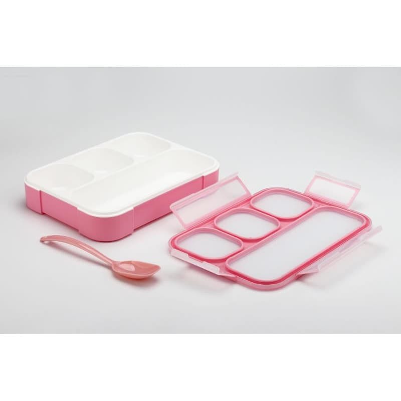 [Item 578} Kotak makan yooyee / josei grid bento 4 sekat