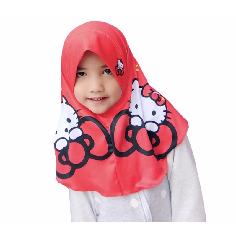 hijab instant hellokitty