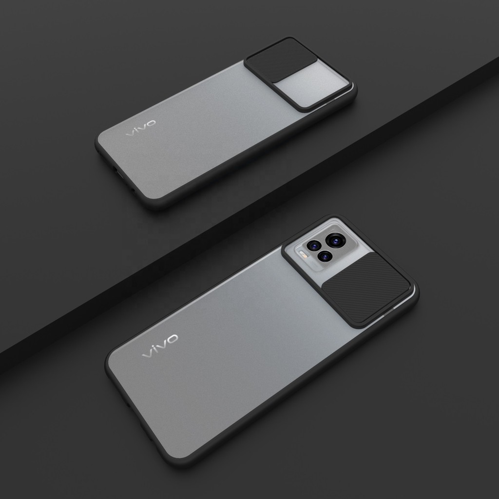 Vivo V20 Case Softcase Slide Camera Protection Case Casing Vivo V20