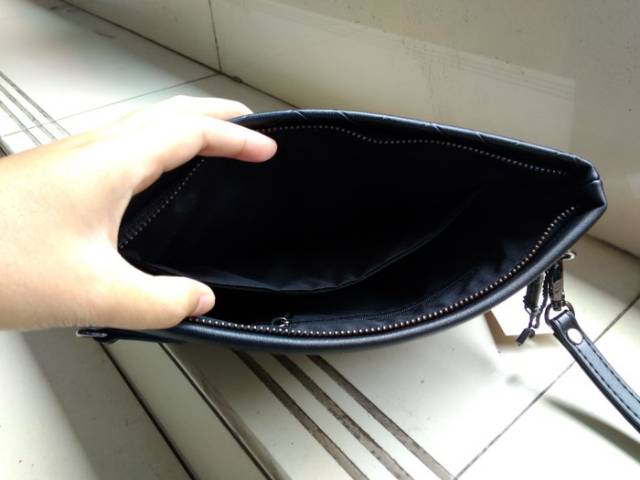 clutch handbag tas tangan tas selempang tumi kanvas pria_wanita