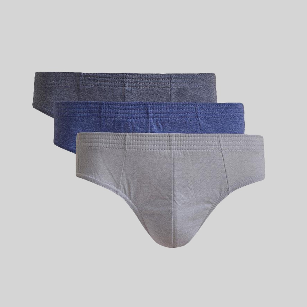 Celana Dalam Rider Brief Pria Multi warna Box 3 in 1