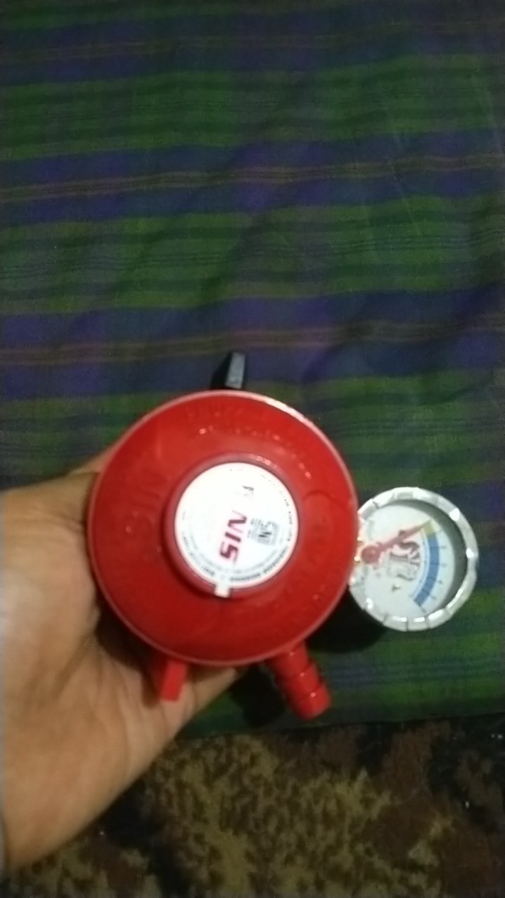 Regulator Gas Meter Nis Exclusive Double Lock/2pengunci Lpg Ni0107s Kht + M Lebih Awet