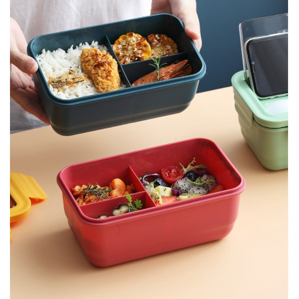 Kotak Bekal Makan Makanan Anak Tupperware Lion Star Satu Set Anti Tumpah Rantang Makanan Susun Plast