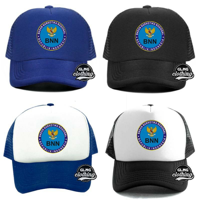TOPI TRUCKER LOGO BNN INDONESIA