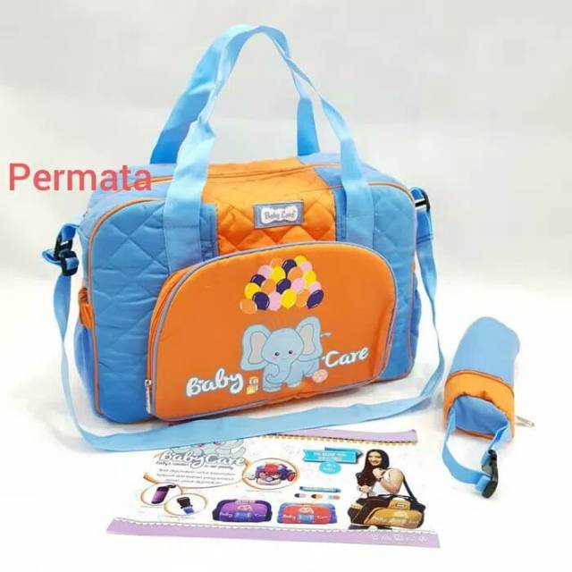 Tas  bayi baby care 4001 Y1  / Tas Bayi Tas Popok Bayi   Tas Perlengkapan Bayi Tas Diaper Bayi   Tas Perlengkapan Ibu &amp; Bayi &gt; Perlengkapan Travelling Bayi &gt; Tas Perlengkapan Bayi