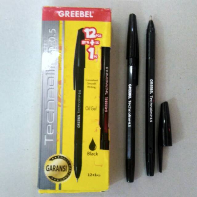 

Pulpen greebel hitam dan biru enak dipakai