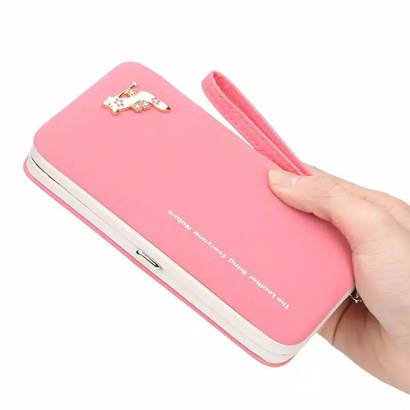 Dompet Fashion Dompet wanita KC160 Ellieth Dompet Wanita Korea Heel Style dompet import real pic A2